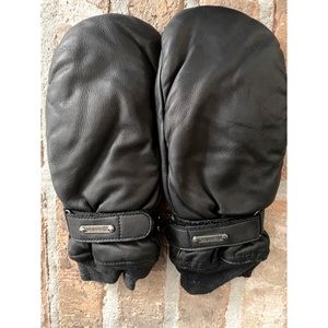 Black Mitten Gloves